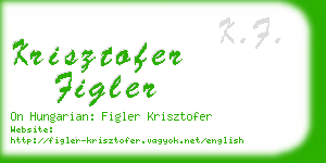 krisztofer figler business card